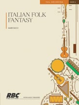 Italian Folk Fantasy Orchestra sheet music cover